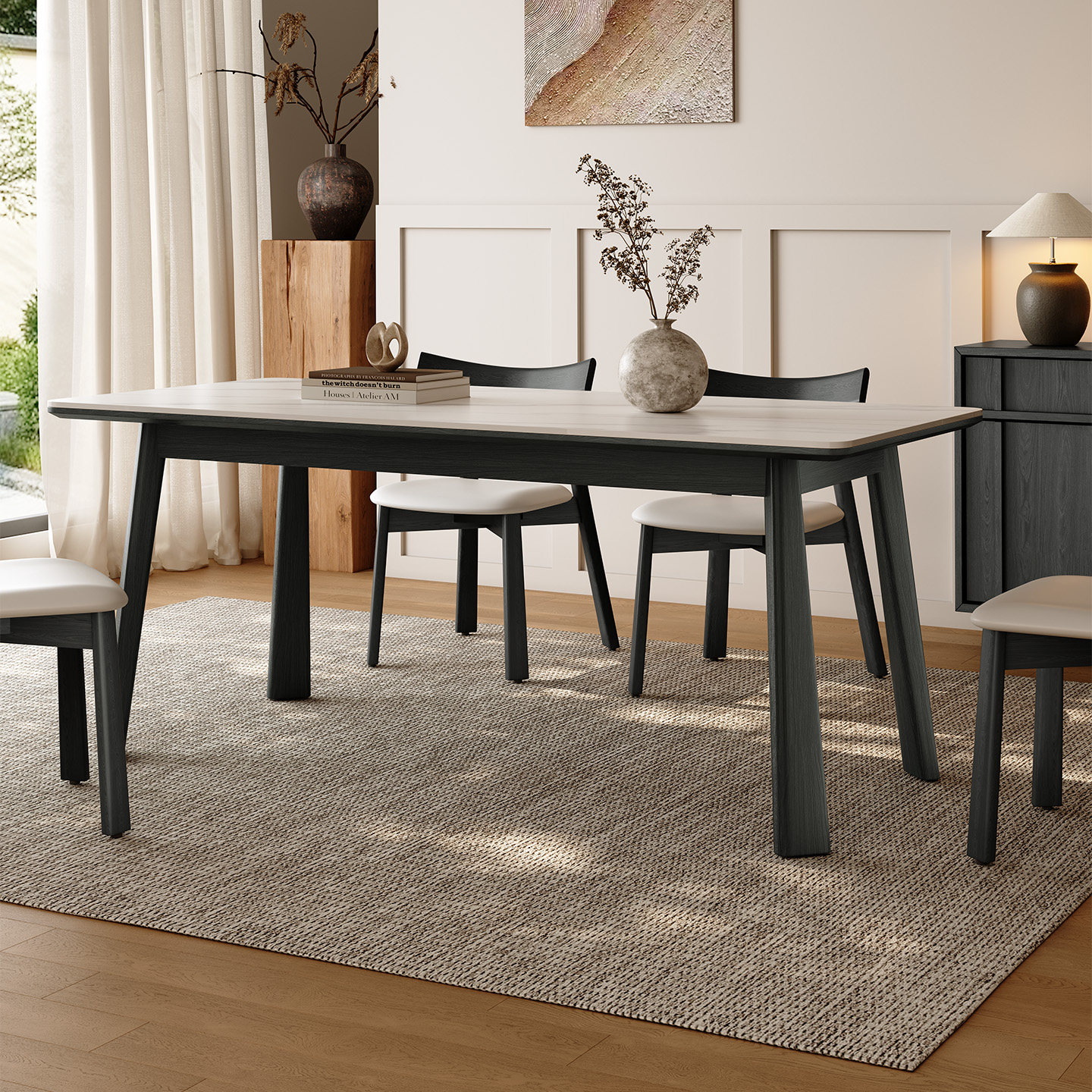 奥古斯特包豪斯长方形餐桌