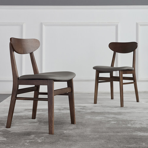 实木餐椅简约现代轻奢家用餐厅