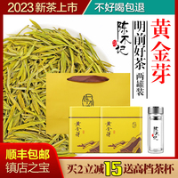 安吉茶叶2023新茶雨前特级正宗黄金芽白茶高山绿茶250g白茶礼盒