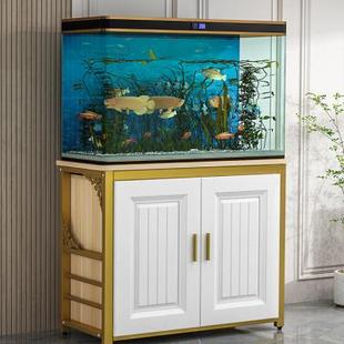鱼缸柜鱼缸底柜家用客厅中小型水族D箱架子鱼缸架龟缸架子鱼缸底