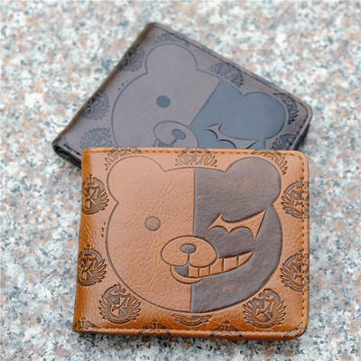 Danganronpa Monokuma PU leather wallet Trigger Happy Havoc