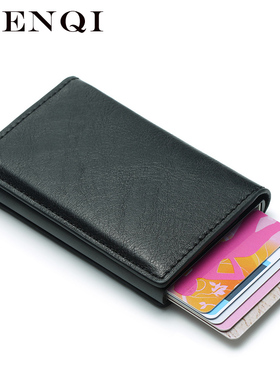 Rfid Card Holder Men Wallets Money Bag Male Vintage