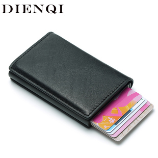 Rfid Card Holder Men Wallets Money Bag Male Vintage
