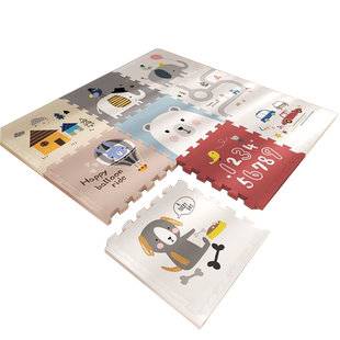 WordWorld宝宝拼接爬行垫加厚婴儿垫子爬爬垫儿童家用无甲醛地垫