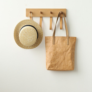 小木良品门口进门挂衣钩实木壁挂墙壁衣帽架挂钩北欧玄关创意挂钩