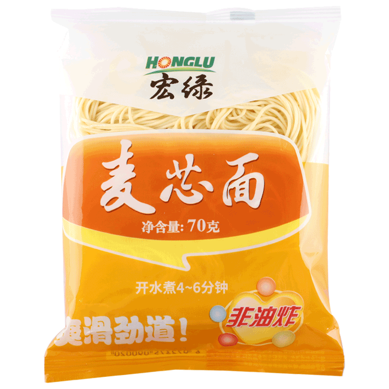 宏绿速食多种口味非油炸