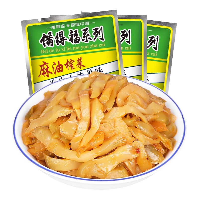 备得福麻油榨菜丝酱菜咸菜