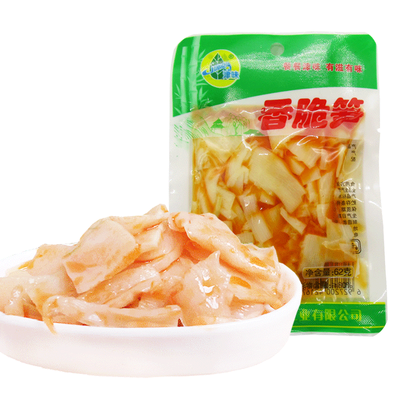 津味整箱62g*30包开胃香脆笋