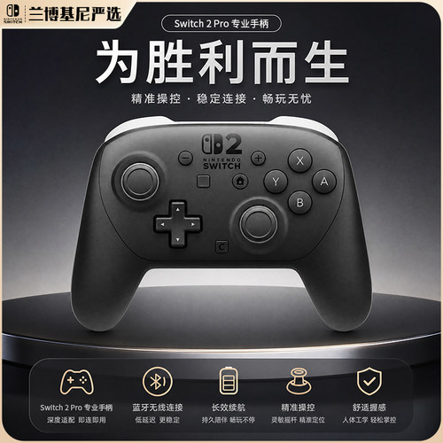 任天堂Switch2Pro蓝牙手柄长续