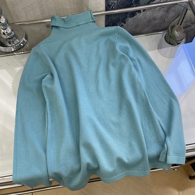 内搭毛衣2025秋冬新款洋气高领堆堆龄针织打底衫女修身上衣K#16