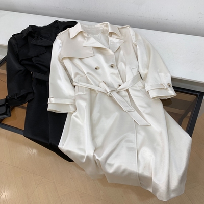 长款外套纯色冬季通勤百搭宽松舒适时尚休闲通勤女 J#31