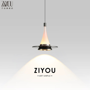 饰盟埃菲尔床头吊灯意式轻奢高级感过道吧台玄关主卧氛围感吊线灯