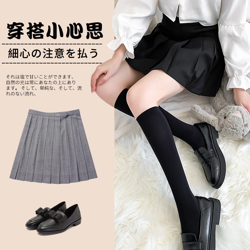 压力小腿袜女春秋薄款强黑
