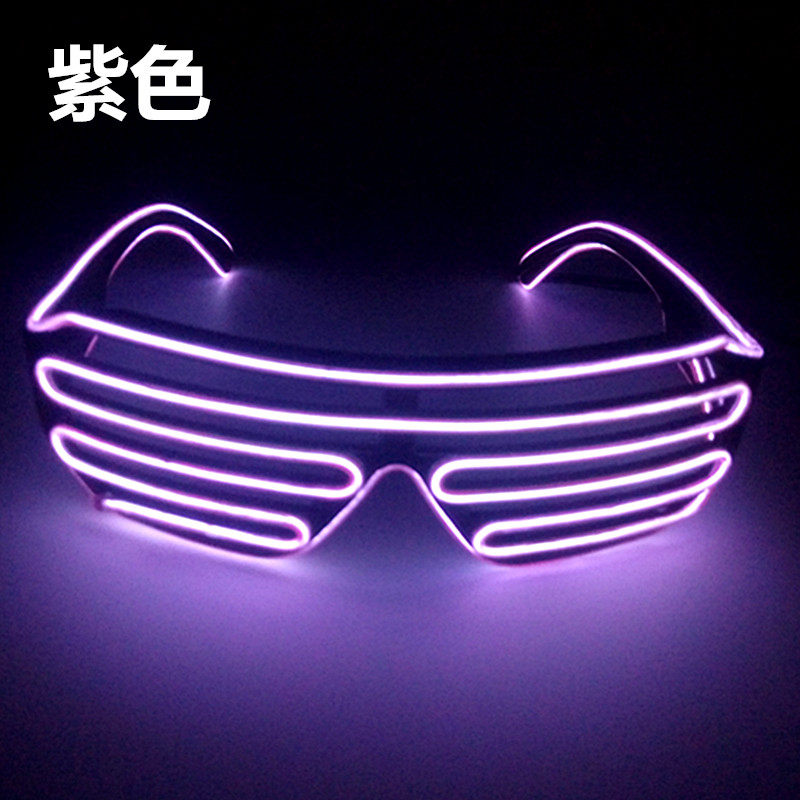 发光闪光舞会眼镜百叶夜店用品酒吧聚会黑框舞台投影音乐公司|ruв категории игрушка/коляска/головоломка/блоки/модель, электронный/сила/надувной/хитрые игрушки, светящиеся игрушки - от Buy2taobao.com для оказания профессиональной услуги покупки агента Taobao