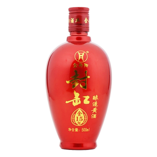 金丹阳 金十五年陈10°半甜清爽型封缸 整箱 500ml *6瓶 丹阳黄酒