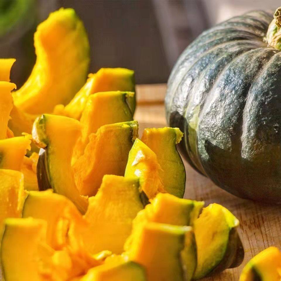 冷冻板栗南瓜块香甜餐饮火锅食材即食冻品酒店特色菜 整箱20斤