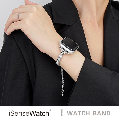 扇形带钻手链iWatch表带