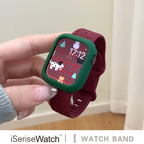 applewatch圣诞配色表带