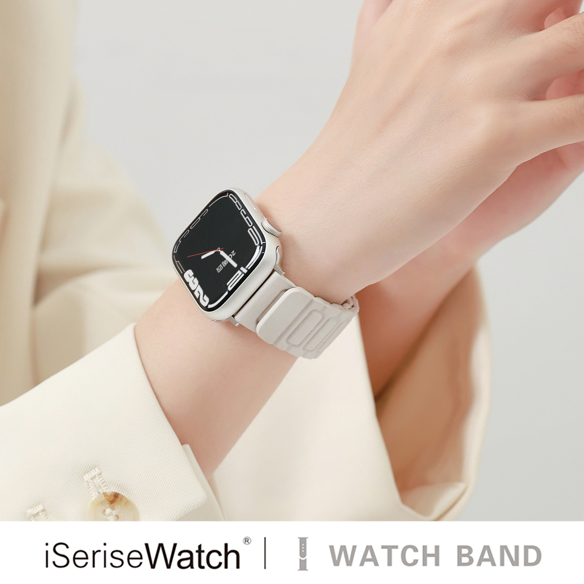 iserisewatch适用iWatch表带磁吸