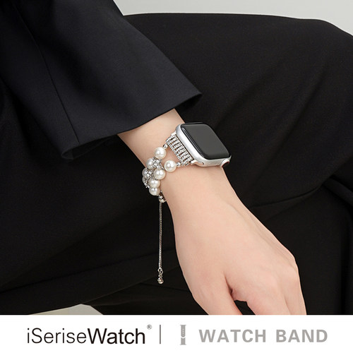双排串珠iserisewatch苹果表带