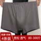 爸爸宽松肥佬平角短裤 内裤 头300斤 棉裆加肥加大码 高腰中老年男士