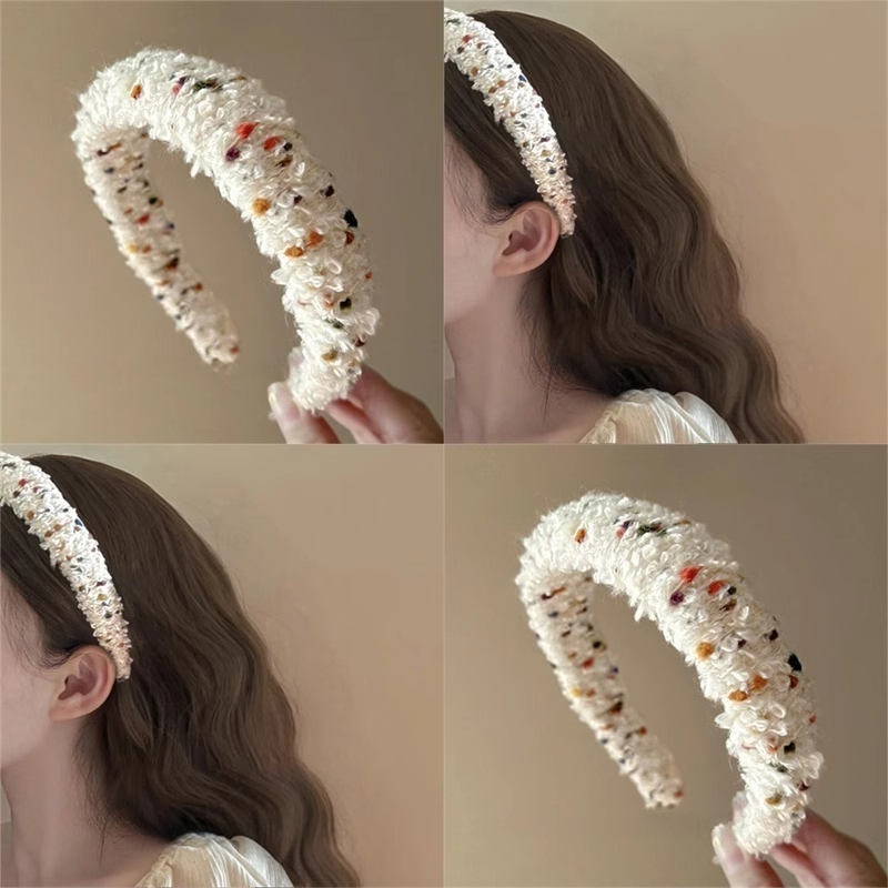 设计师原创线少女发箍复古小香风