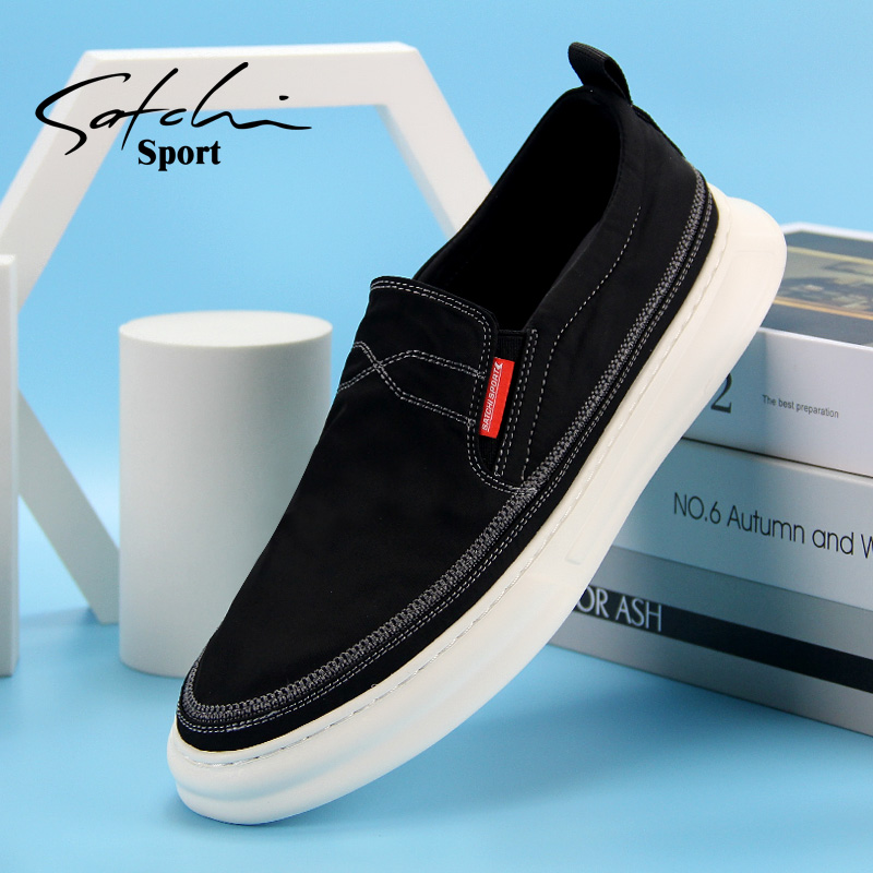 沙驰透气布鞋休闲男鞋