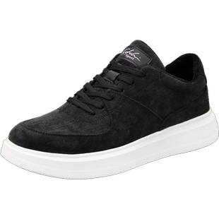 沙驰运动秋冬男鞋系带布鞋系带轻便可选加绒帆布鞋男款休闲鞋板鞋