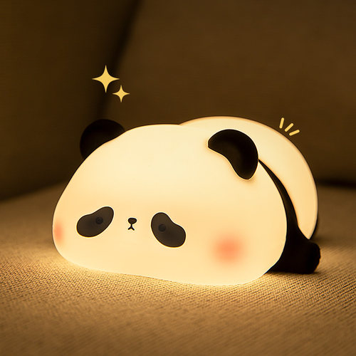谁家还没有个可爱的熊猫夜灯哈！