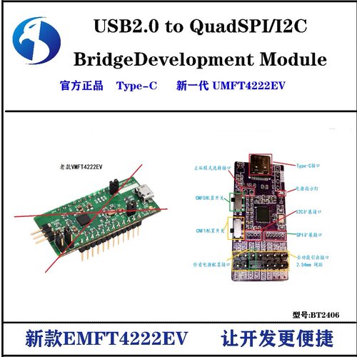 UMFT4222EV-DFT4222-HQ桥接芯片