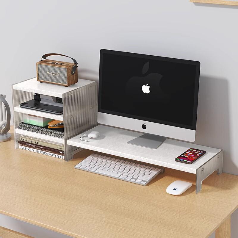 台式电脑增高架显示器支撑架子显示屏幕垫高底座办公室桌面置物架