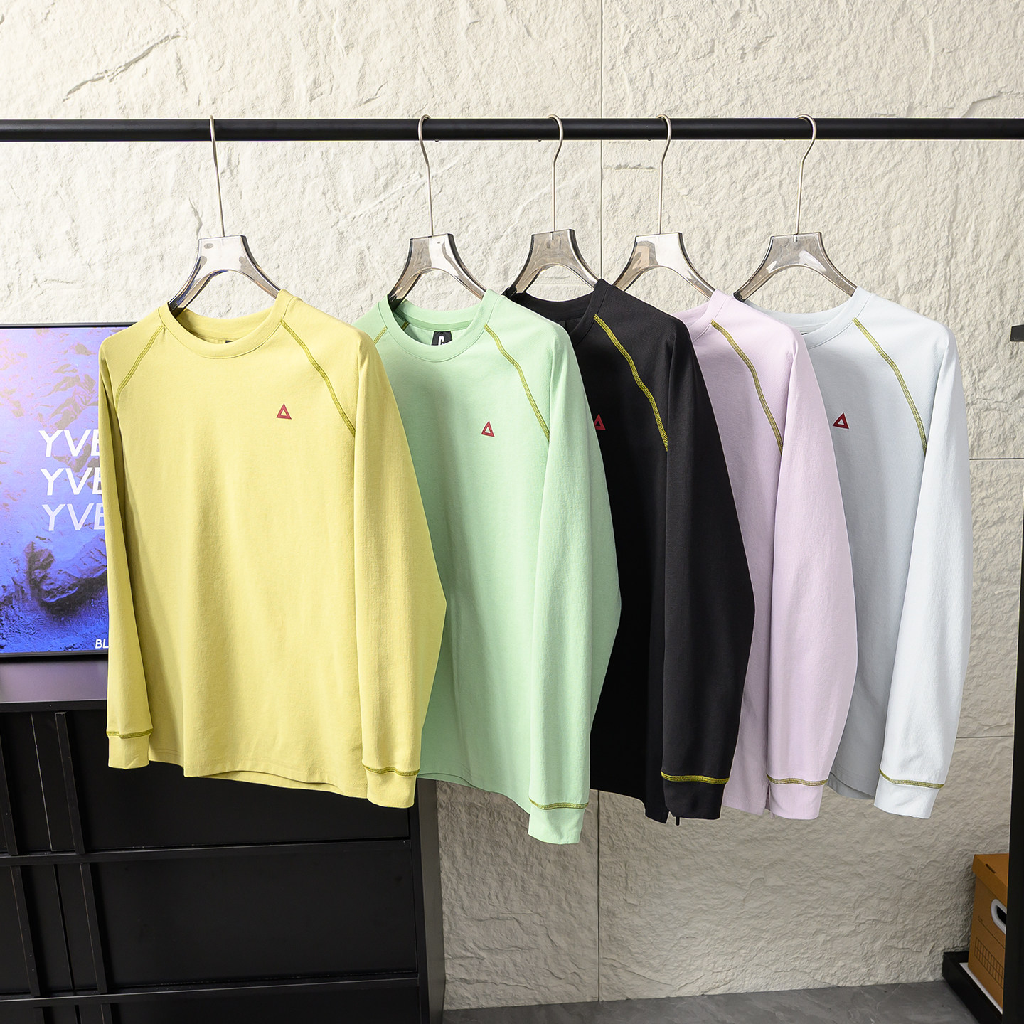 迪系山系户外！透气速干弹力 秋季男女情侣休闲运动明辑线长袖T恤,男装,T恤,淘宝优惠券,粉丝福利购,淘宝优惠卷