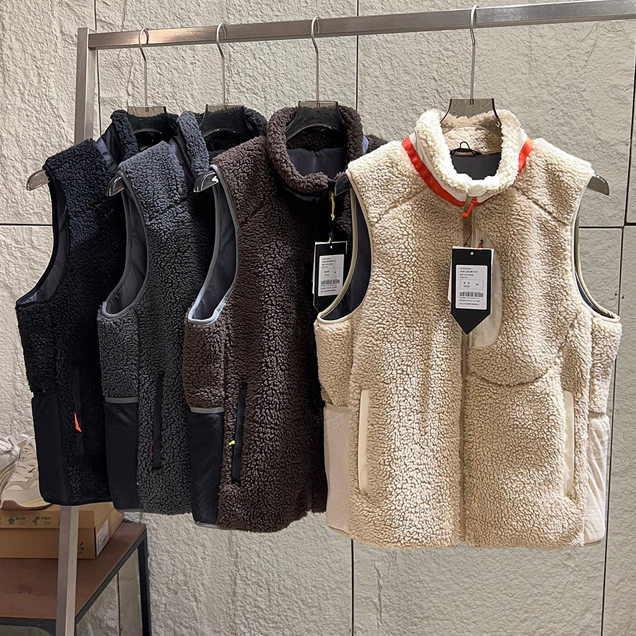 山系重磅！加厚羊羔绒！外贸男装秋冬情侣款户外保暖立领休闲马甲,男装,常规马甲,淘宝优惠券,粉丝福利购,淘宝优惠卷