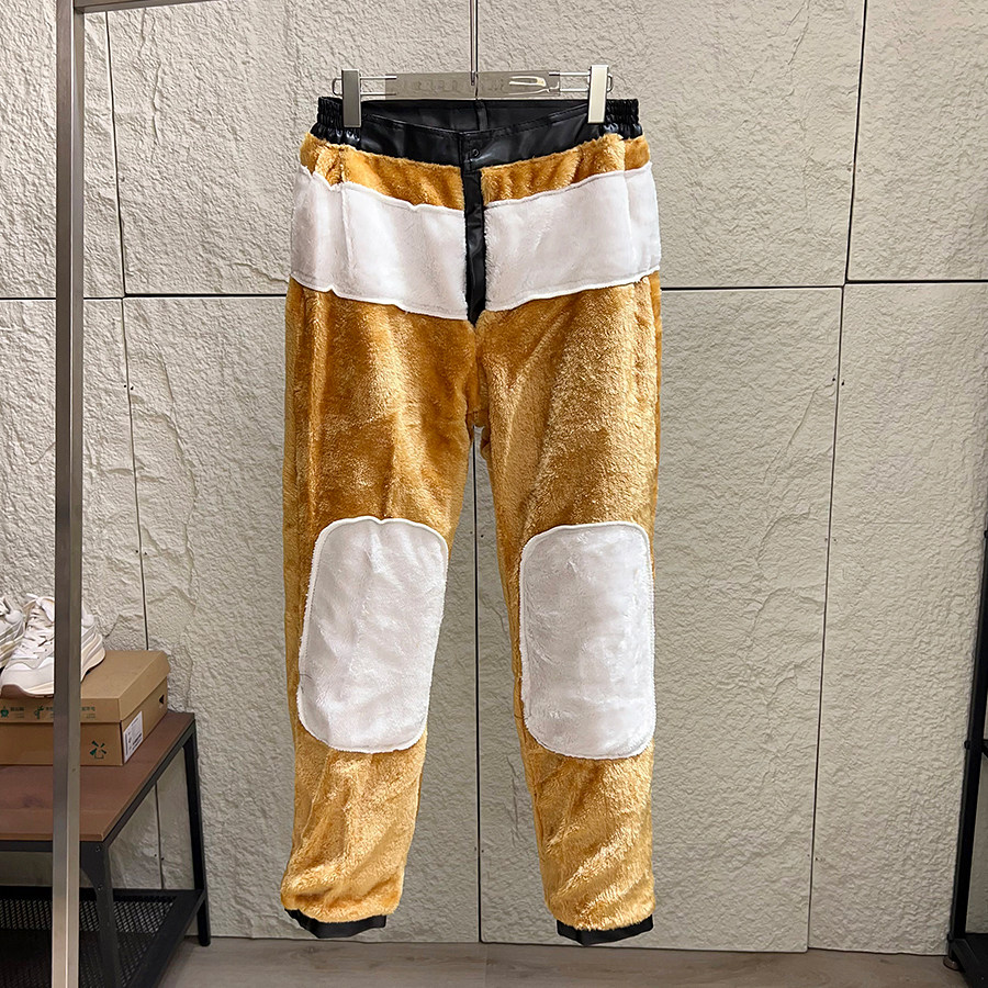 无惧严冬！加绒加厚！冬季男士防风保暖机车PU皮裤直筒休闲棉裤潮,男装,皮裤,淘宝优惠券,粉丝福利购,淘宝优惠卷