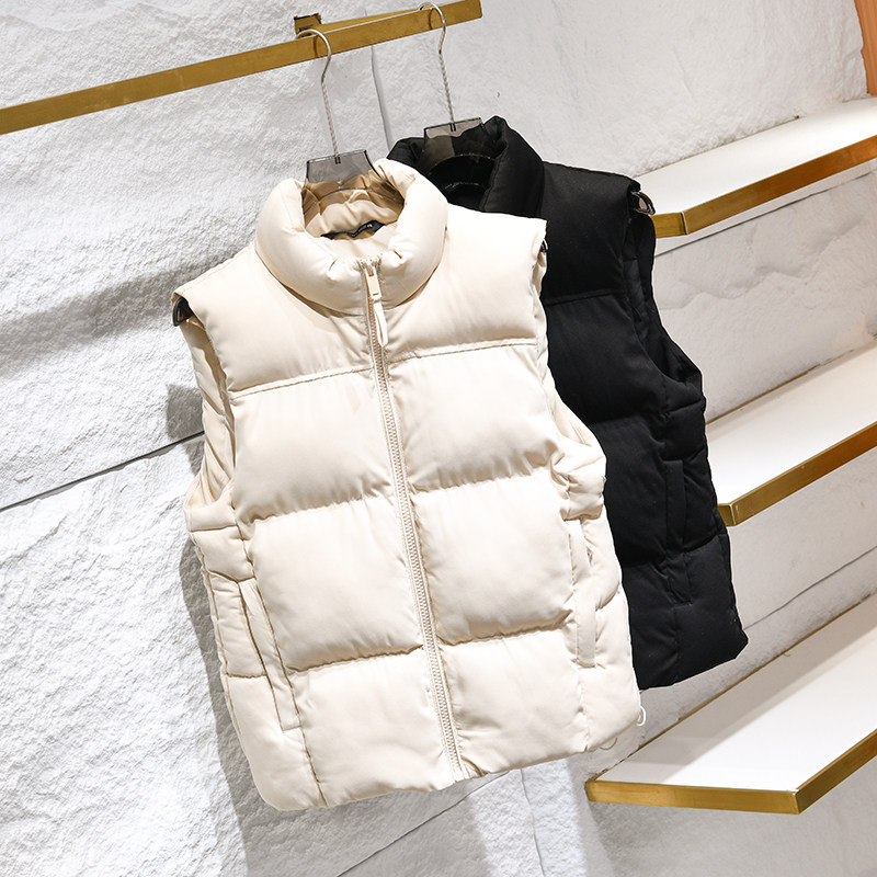 出口单~中空保暖纤维！秋冬外贸男士蓬松保暖立领加厚棉马甲背心,男装,常规马甲,淘宝优惠券,粉丝福利购,淘宝优惠卷