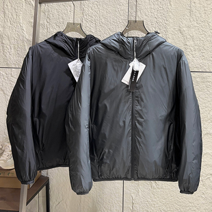 加厚高充绒！90鸭绒！冬季男女防风保暖纯色百搭连帽羽绒服外套潮