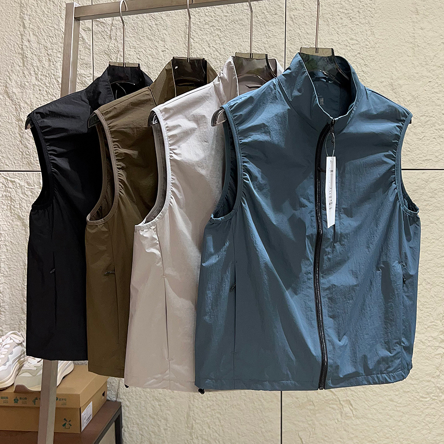 户外山系机能男女防风防泼水马甲