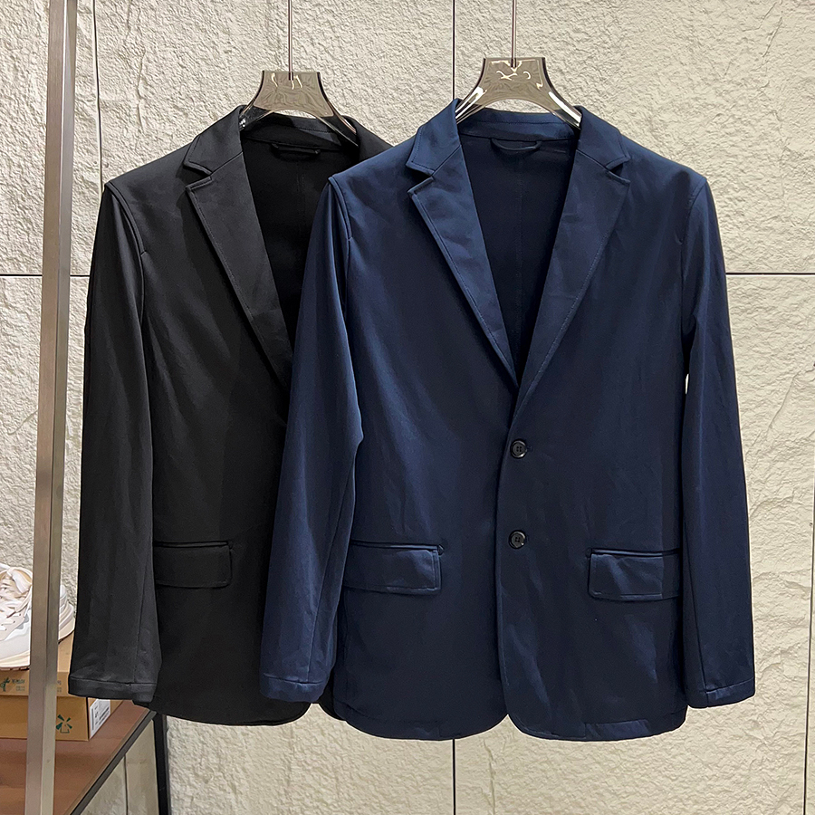 日单轻便高弹透气休闲西服单西男