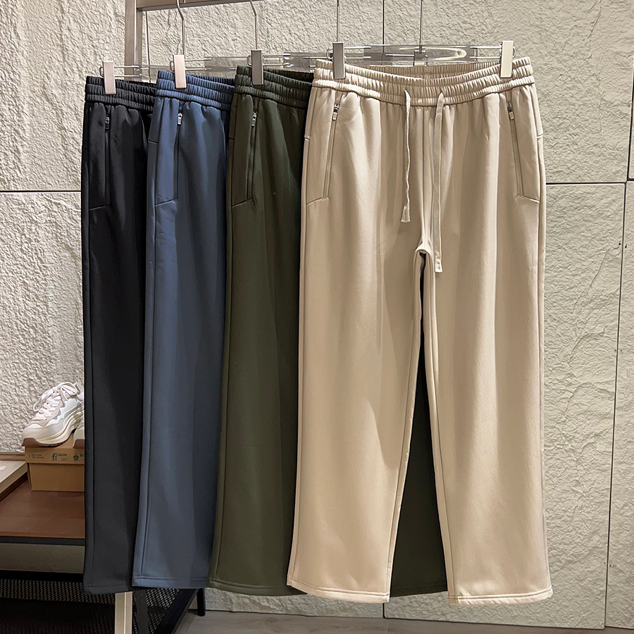 秋冬加绒加厚保暖防风软壳休闲裤