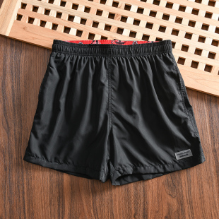 户外速干透气专业跑步运动休闲短裤 外贸男士 网面内衬 出口欧美单