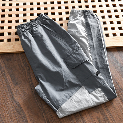 时尚百搭防水透气工装束口休闲裤