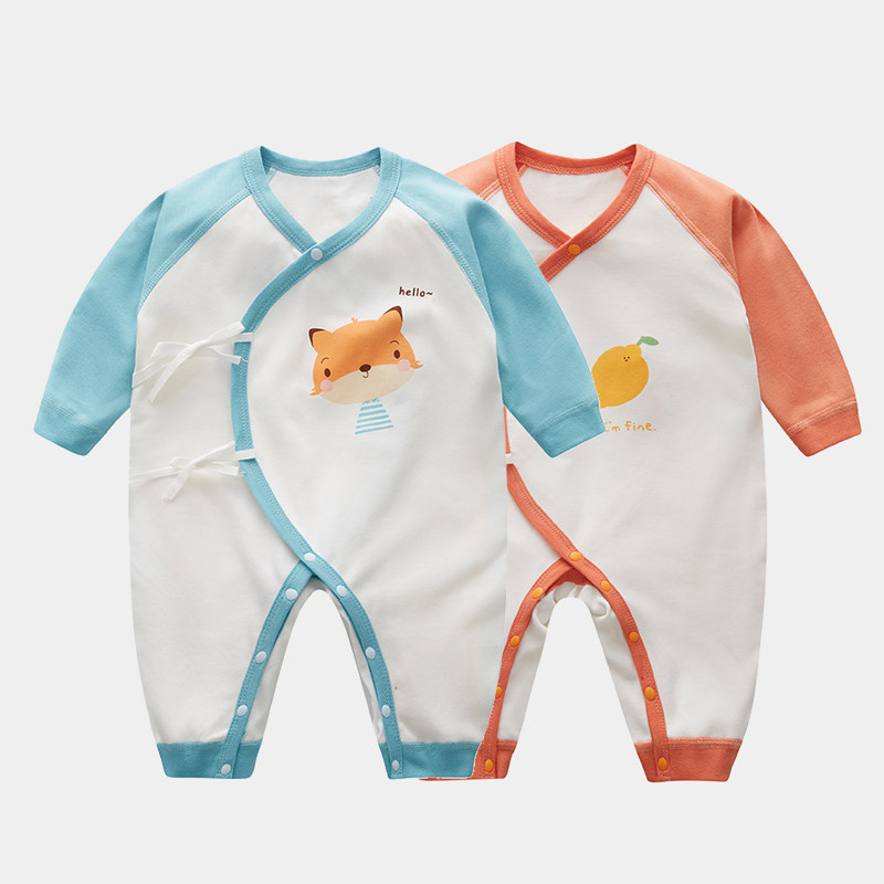 baby one-piece garment spring, summer, autumn and winter Newborn clothes Newborn Male baby Buddhist monk Climbing clothes pure cotton 0-3 A monthin the Children/Baby/Family fitted , Jumpsuit/Climbing clothes/Romper  category - from Buy2taobao.com to provide professional Taobao agent buy service