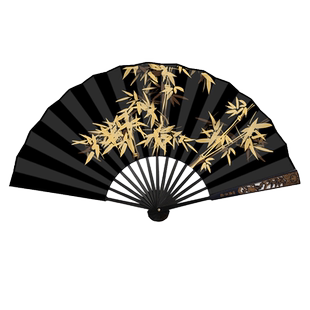 人渣反派自救系统周边沈清秋汉服折扇将进酒沈兰舟同款洒金扇子竹