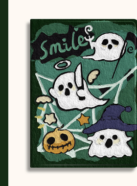 适用联想小新pad2022保护套新款联想24款TB-331FC平板卡通幽灵Pad Pro11.5笔槽padPro12.7平板二代拯救者皮套