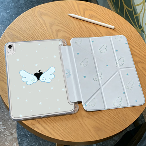 适用于2025款iPad11保护套10保护壳Pro11寸mini6迷你Y型防弯4透明1苹果2平板第5/8/9代带笔槽air5轻薄3折2024