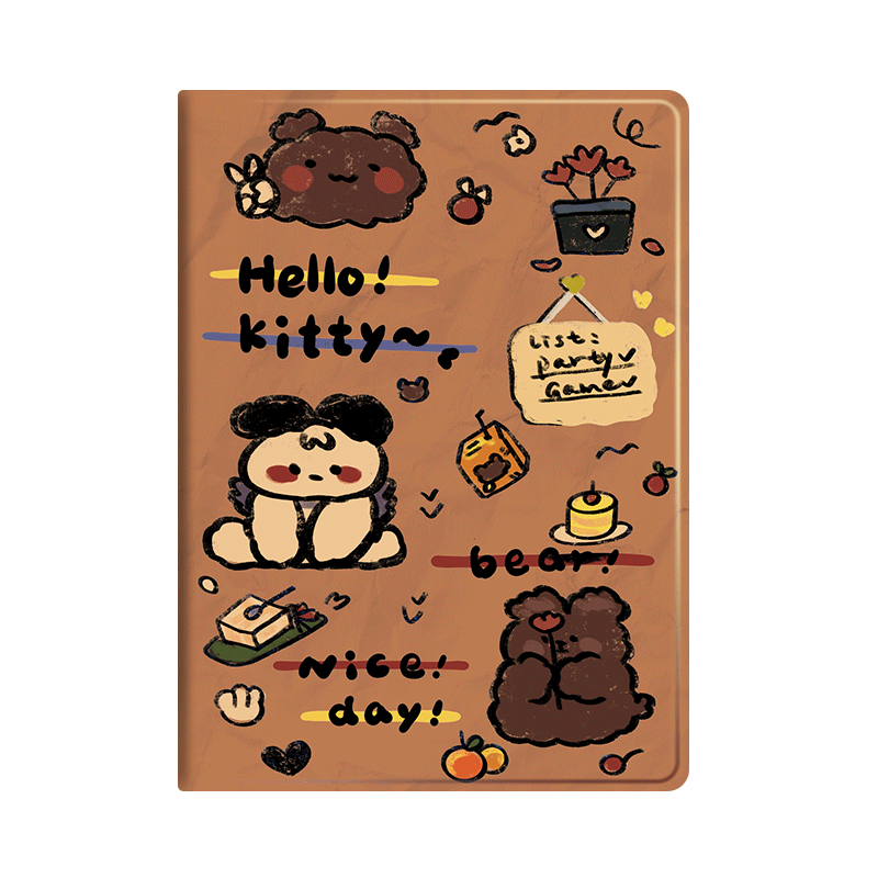 带笔槽硅胶卡通苹果全包保护套