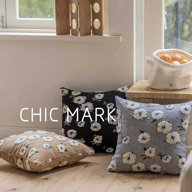 抱枕小清新风毛呢碎花抱枕客厅沙发靠酒店民宿靠枕简约几何风,居家布艺,抱枕被,淘宝优惠券,粉丝福利购,淘宝优惠卷