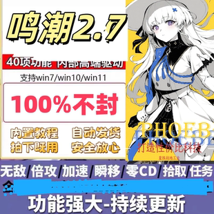 自动发货 稳定主播款 鸣潮辅助科技PC电脑端3.0支持国服 国际服