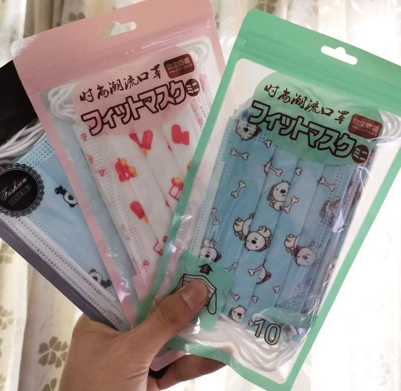 儿童一次性 囗 罩印花6睾覃睾7学生8开学十岁小孩口罩带用的透。|ruв категории начало ежедневно, защитное оборудование, маска - от Buy2taobao.com для оказания профессиональной услуги покупки агента Taobao