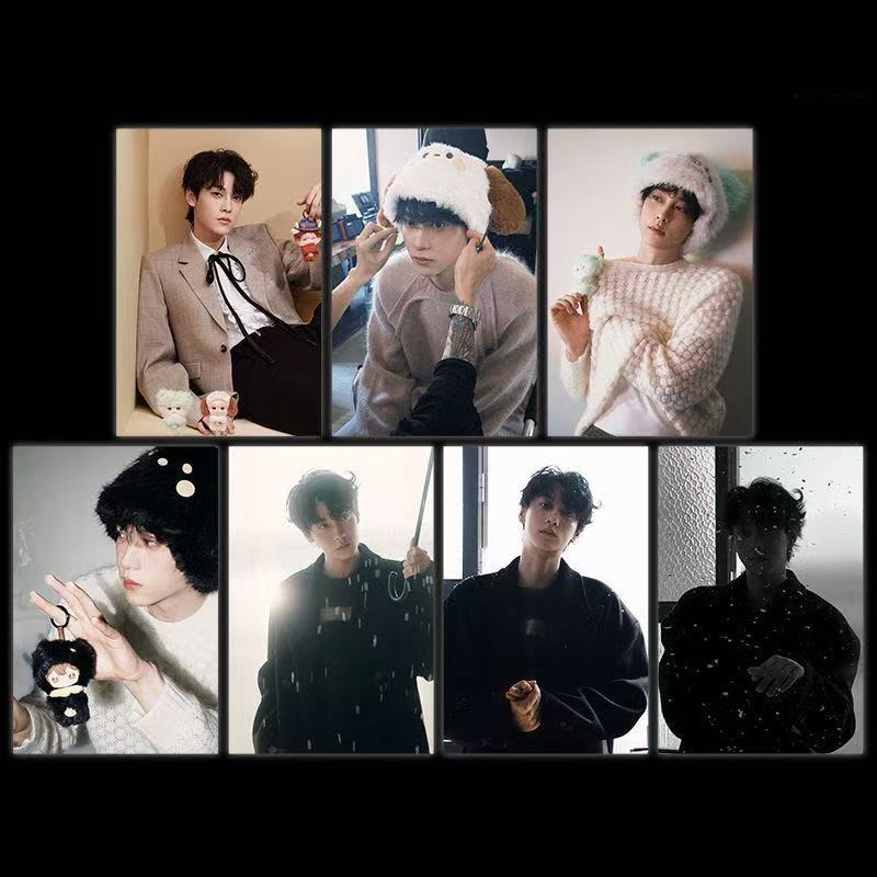 田栩宁出道四周年纪念高清小卡照片明信片粉丝应援周边自印卡片